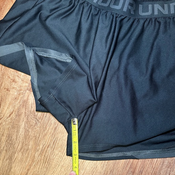 Under Armour Women's Athletic Black & Gray Shorts - Picture 3 of 7